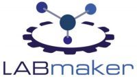 LABmaker logo - a gear