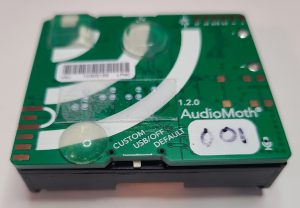 An AudioMoth device with adaptive bump dots